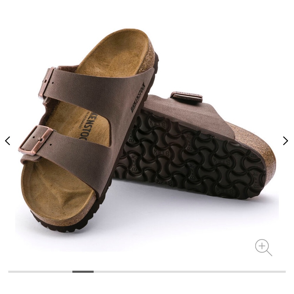 BIRKENSTOCK | Arizona Birkibuc | COLOR: MOCHA | SIZE: 38 EU / 7-7.5 US